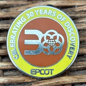 WALT DISNEY WORLD 2012 Epcot “30 Years of Discovery” Pin